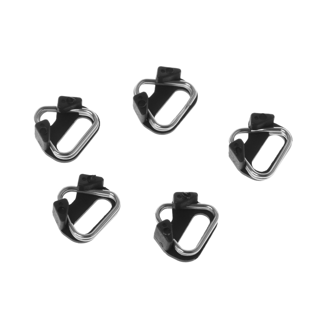 5 cái/bộ kim loại cho tam giác Nhẫn chia dây đeo máy ảnh kỹ thuật số Móc bảo trì bộ phận máy ảnh Dây