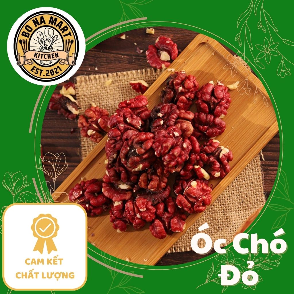 Nhân óc chó đỏ nhập khẩu mỹ sấy nguyên vị thơm ngon