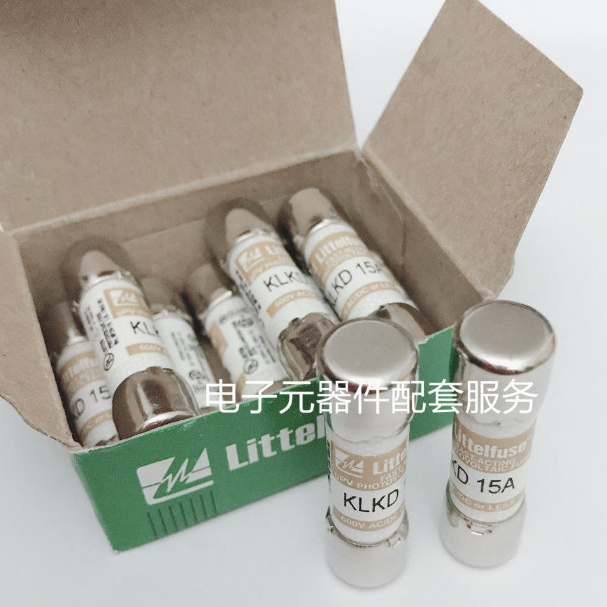 Liên kết cầu chì Cầu chì gốm 10X38 KLKD 15A 600V Cầu chì đồng hồ vạn năng AD/DC