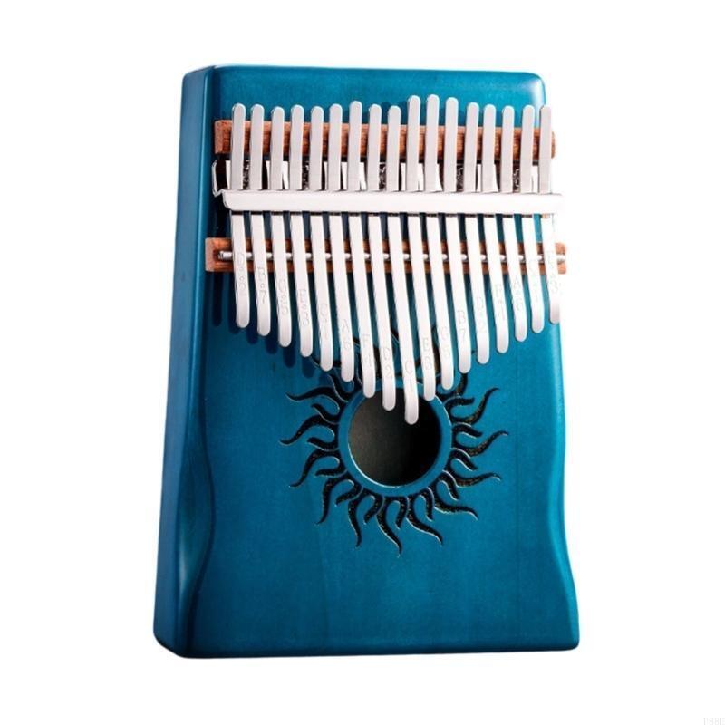 P88E Portable 17/21 Keys Small Piano Finger Piano Exquisite Thumb Piano - 4