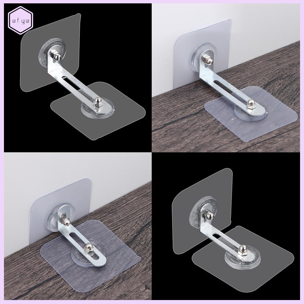 WFYW Hữu ích Anti-Thả Chăm Sóc em bé Chống-tip Tường Chủ Trẻ em An Toàn Dính Đồ Nội Thất Tường Neo Chống-đảo lộn Cố Định Clip Tự Dính Tủ Khóa Đồ nội thất Ổn Định