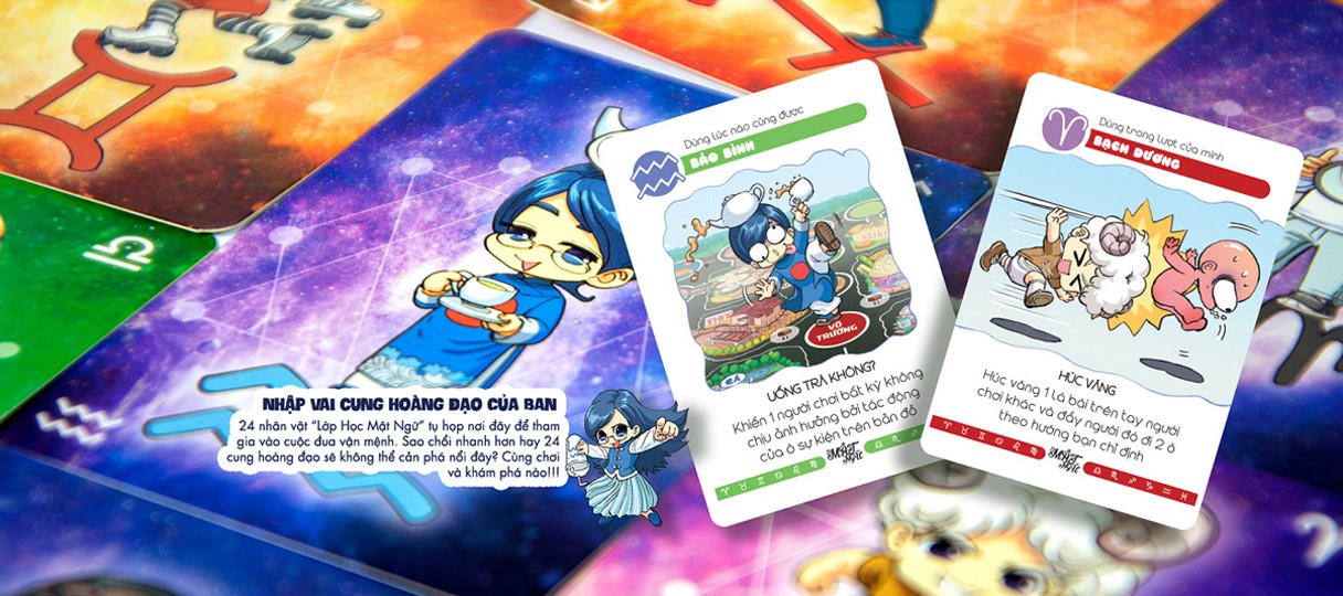 Board Game Lớp Học Mật Ngữ - Cuộc đua sao chổi (phiên bản đặt biệt có Chữ ký tác giả)