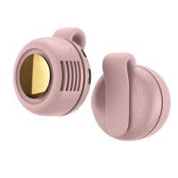 LUXERY 3-Speed Adjustable Portable Silent Fan USB Rechargeable Lightweight Waist Clip Fan  Clip On Mini Bladeless Fan for OutdoorOffice