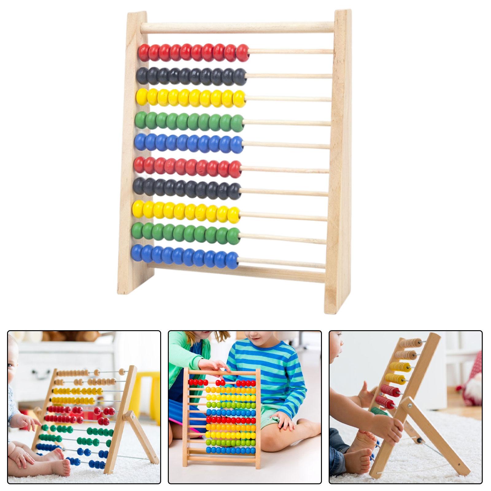 Moon Okey Abacus Beads Counting Toy Counting Abacus Educational Toy for