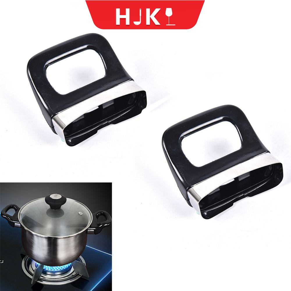 HJKL Hai lỗ 2 cái / lốc Thay thế Nồi hấp Nồi nước sốt Bộ dụng cụ Tay cầm của nồi Dụng cụ nhà bếp Bộ phận của dụng cụ nấu Tay cầm của nồi