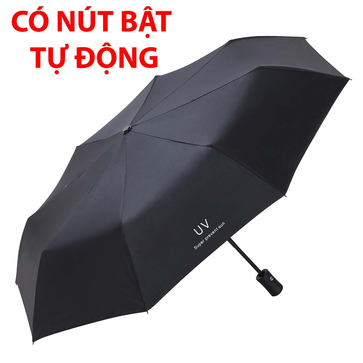 Dù ô gấp gọn chống nắng mưa tia uv che nắng
