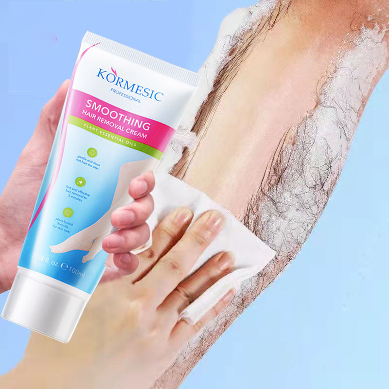 Kem tẩy lông KORMESIC tẩy lông vùng kín nách tay chân triệt lông an toàn không đau rát dung tích