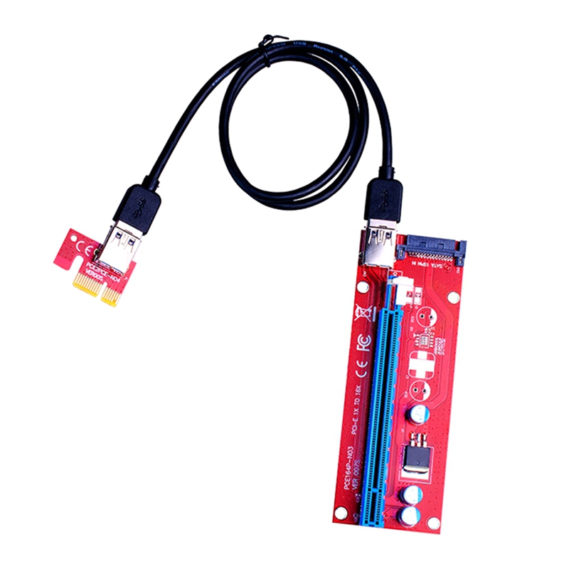 For Laptop External Graphics Card Mini PCIe to PCI-Express 16X Expansion Riser() for BTC Miner MPCIe to PCI-E SlotNew Year Special Giá 214,000 Đồng*Miễn phí vận chuyển