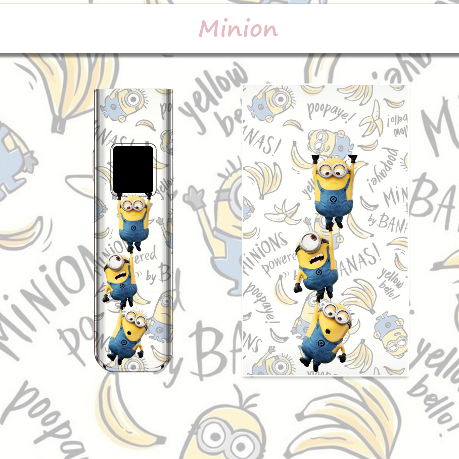 Miếng dán skin Minion dành cho X-lim Pro, X-lim V2, Riil, Favo...