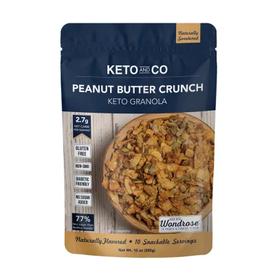 Keto And Co - Keto Granola - Peanut Butter Crunch | 285g