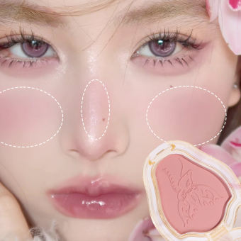 Đơn sắc má hồng Phấn mắt má Phấn má tạo khối mỹ phẩm Phấn má hồng