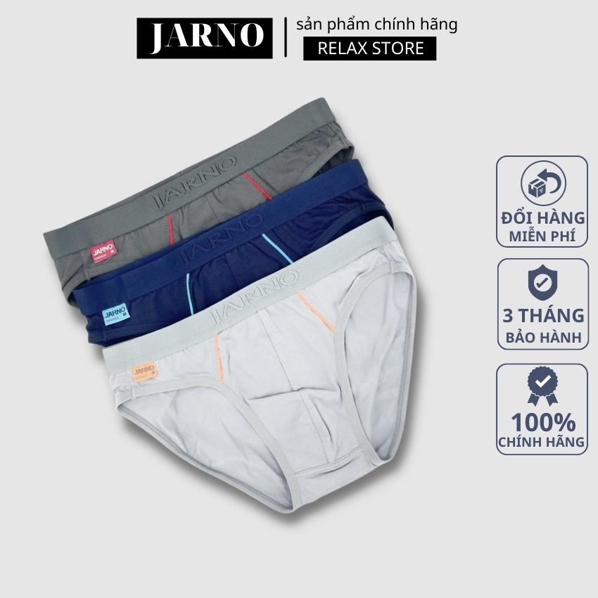 quần lót nam jarno tam giác cotton cao cấp chính hãng, quần sịp nam J31