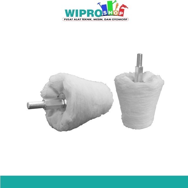 Wipro Mounted Buffing B BMT-B050 2"x2.5"x6mm BMT-B063 2.5"x2.5"x6mm Harga 50,750 rupiah*Gratis Ongkir