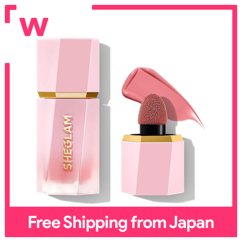 Sheglam màu Bloom Blush má hồng dạng lỏng Matte trang điểm kết cấu (thực sự đối phó)