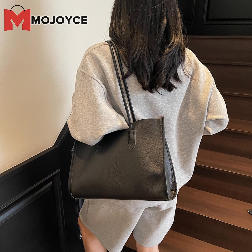 Mojoyce Túi khoác vai dành cho nữ đương đại với lưu trữ lớn, làm bằng da PU mềm, hoàn hảo cho công việc và đi du lịch trong màu sắc sành điệu