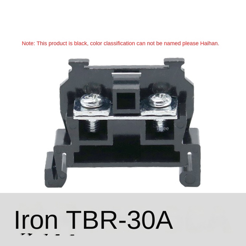 TBR-30A (Sắt) đầu nối dây kiểu ray dẫn - Tùy chọn TBR-10A/20A/30A/45A/60A/100A