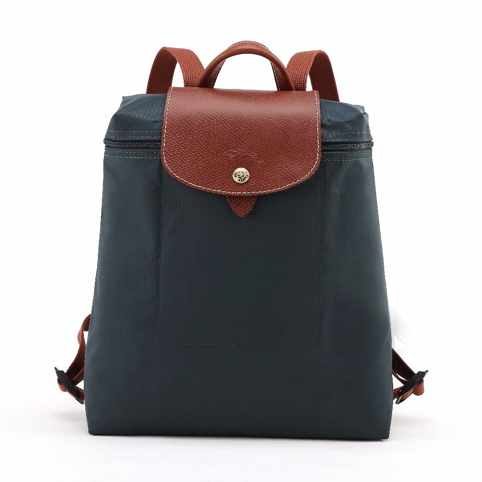 100% Authentic longchamp le pliage club Waterproof nylon shoulder bag Dumpling Bag Backpack women handbag fashion handbag L1699089897 - Gray color ราคา 1,280 บาท*ส่งฟรี