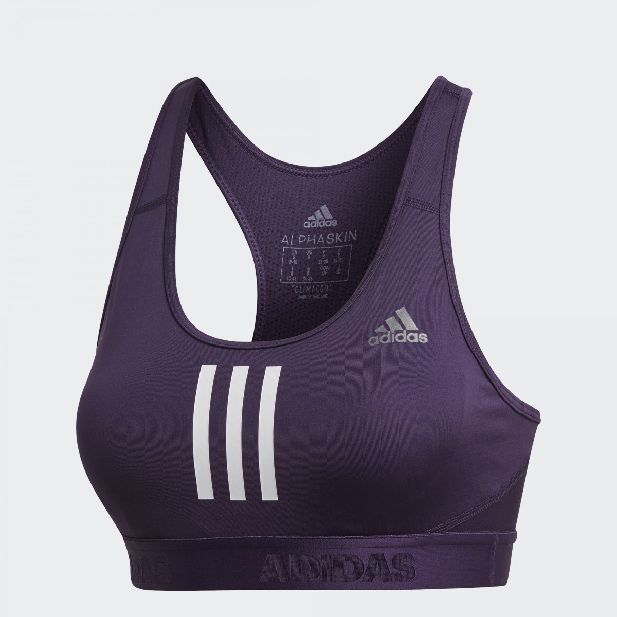 adidas longline sports bra