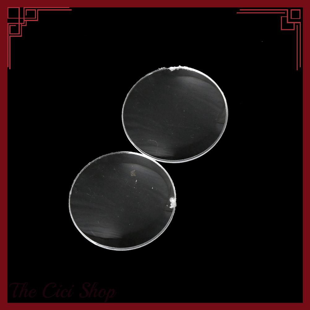 [The Cici Shop] 2pcs กระดาษแข็งเสมือนความเป็นจริง VR biconvex เลนส์เพียง25mm x 45mm ราคา  9 บาท*ส่งฟรี