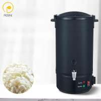 Perfk Wax Melter for Candle Making Melting Pot Adjustable Temperature Portable with Pour Spout for Cosmetic Beauty Workshop Salon