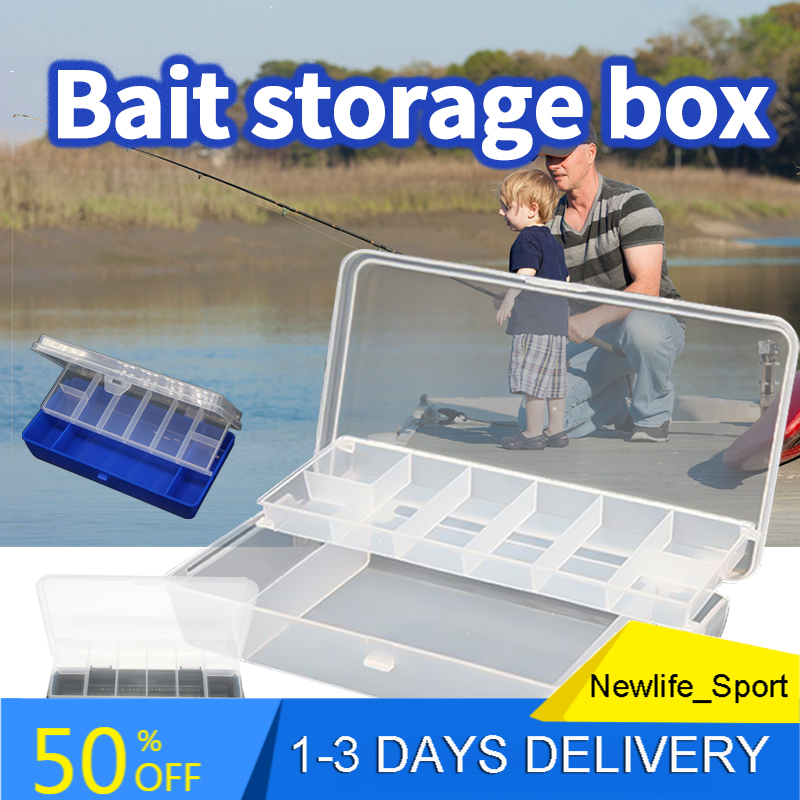 Fishing Lure Box Waterproof PP Tackle Multi Specifications Storage
