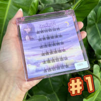 ice cherry: ขนตาปลอมแบบช่อ พร้อมติด ไม่ต้องใช้กาว ดูเป็นธรรมชาติ ติดทน EM86