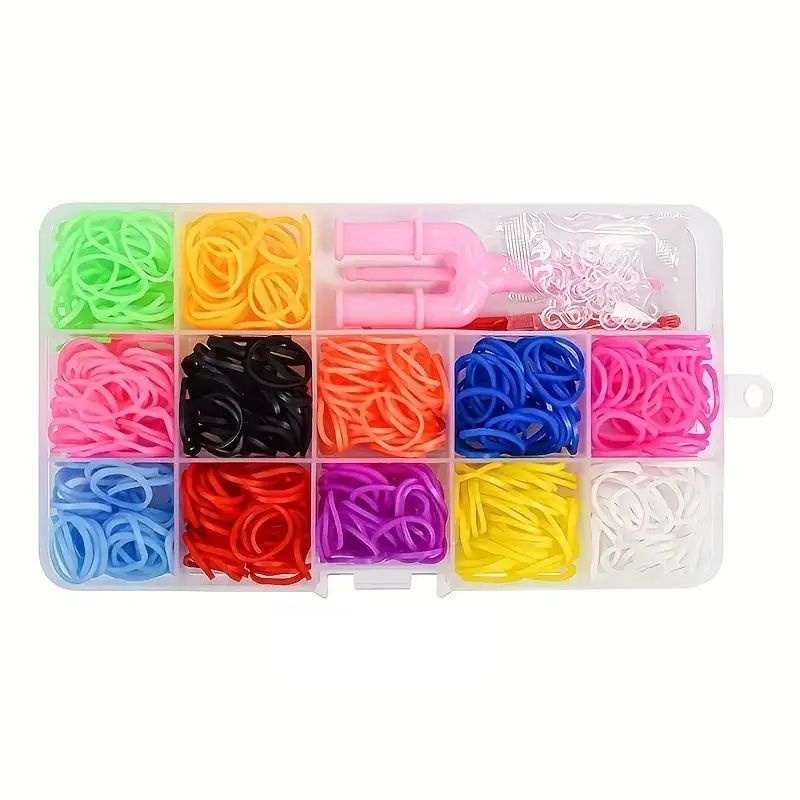 Toy for Children 500 Multi Loom Band Pack [ Box Pack ]