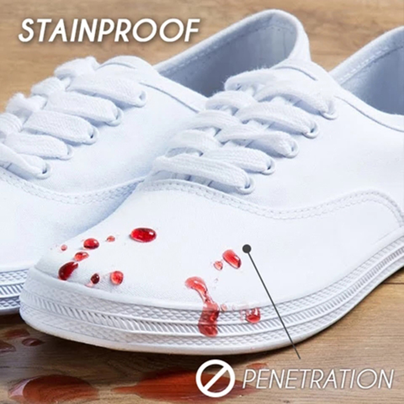 White shoe hot sale stain protector