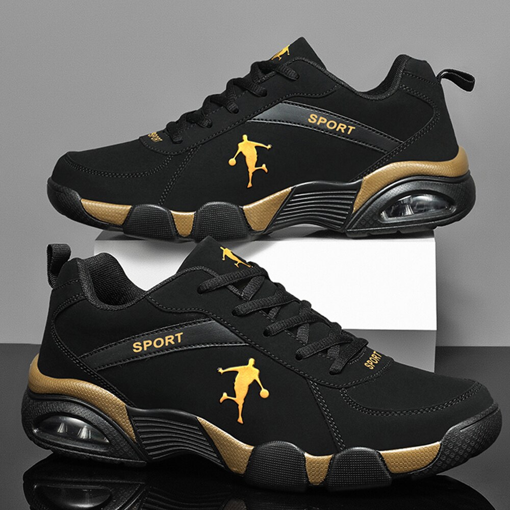 Men's Sneaker High Quality 2023 Shoes For Men Outdoor Leather Sneakers Comfortable Fashion Men's Sports Shoes Basketball Shoes