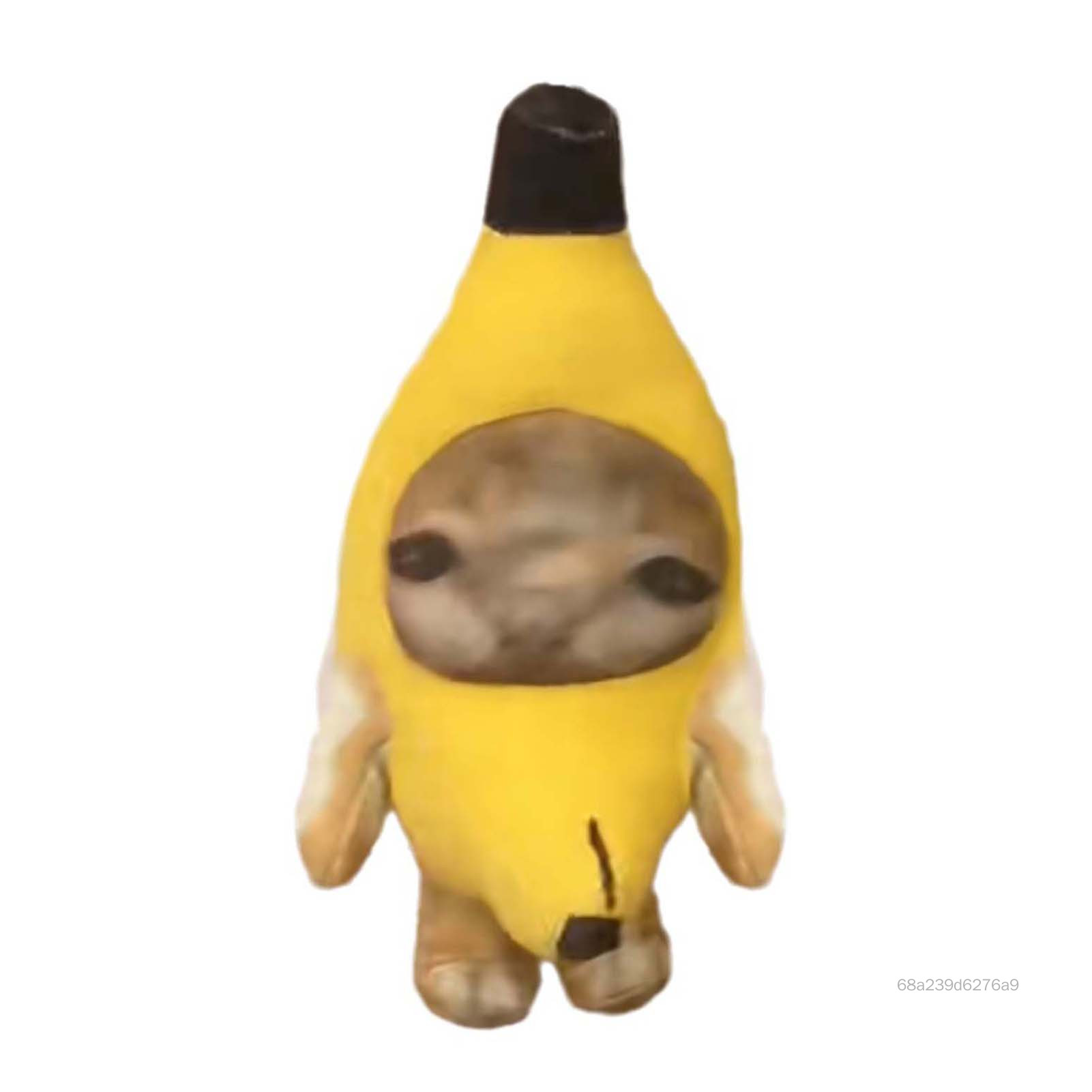 Banana Cat Happy Cat Family ai biết? Mặt dây chuyền búp bê búp bê dễ thương hài hước và sáng tạo để