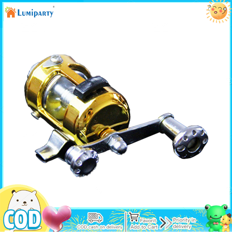 Fishing Reel, 2.1:1 Gear Ratio, Lightweight High Strength Plastic Ice Fishing Drum Reel With Friction Control Button, Baitcasting Reel Fishing Tackle ราคา 142 บาท*ส่งฟรี