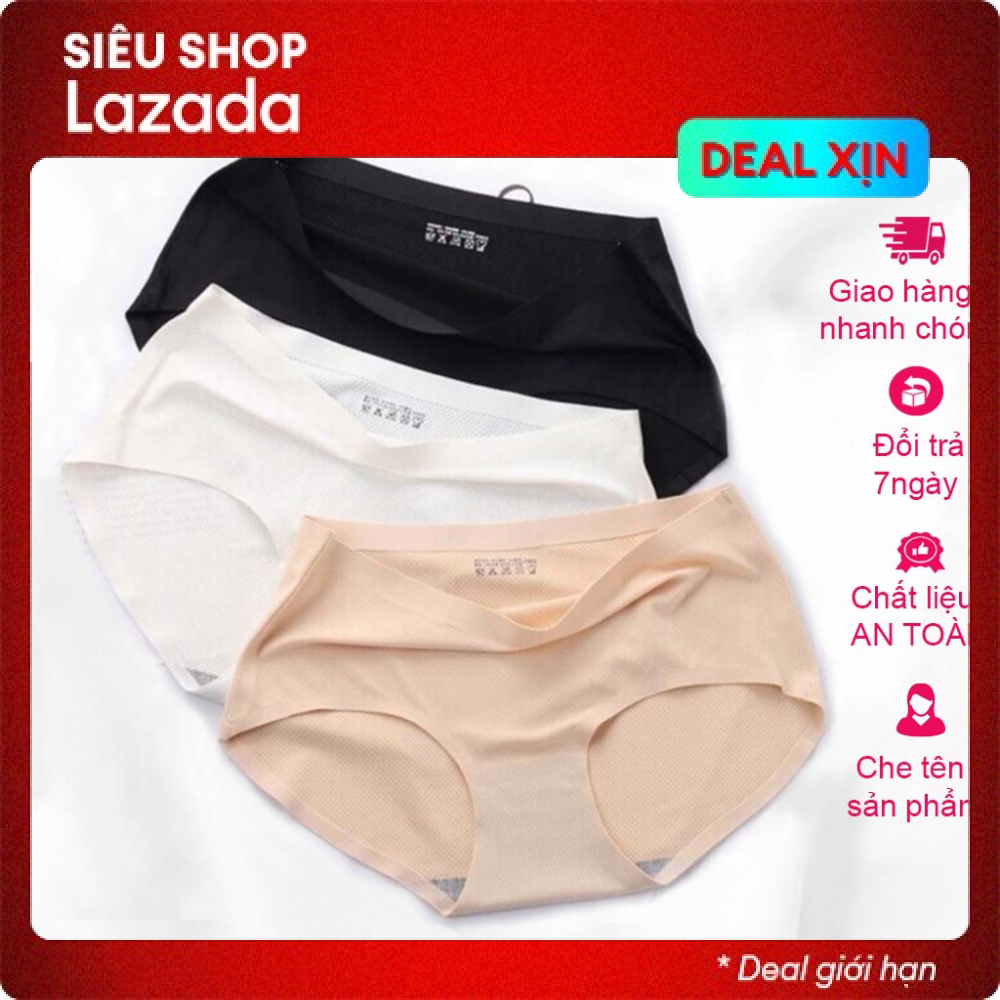 Combo 10 quần lót nữ - quần lót su đúc hàng loại đẹp - chất thun lạnh siêu mịn mát lạnh - không đường may cao cấp