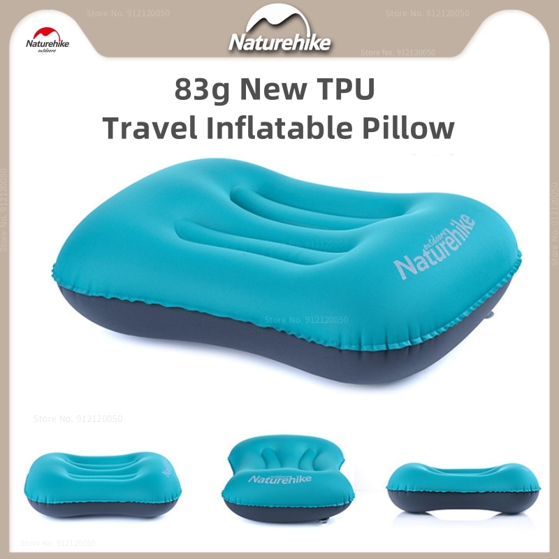 Naturehike Nâng Cấp Van Gối bơm hơi gối hơi Cắm Trại đi bộ siêu nhẹ gối ngủ Ngoài Trời Nén gối du lịch gối du lịch S