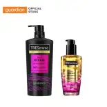 Combo Dầu Gội TRESemmé Bond Repair Giảm Gãy Rụng 640G & Dầu Dưỡng Tóc Cho Tóc Hư Tổn TRESemmé Bond Repair Serum 100Ml