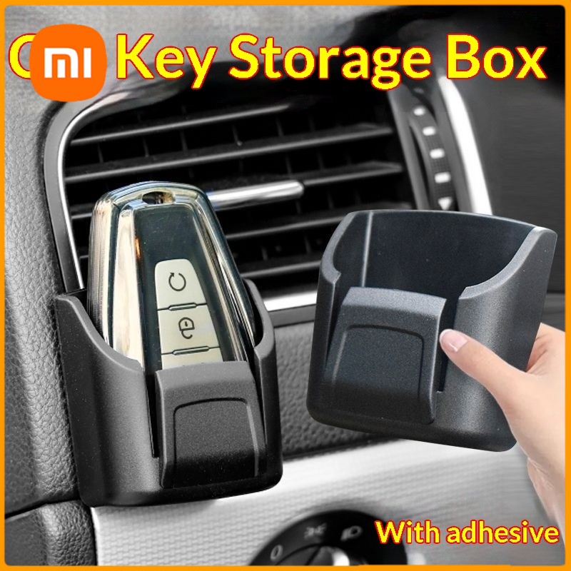 Car Key Storage Box with Adhesive Back for Dashboard, Convenient and Secure Key Holder for Car Interior Giá 14,000 Đồng*Miễn phí vận chuyển