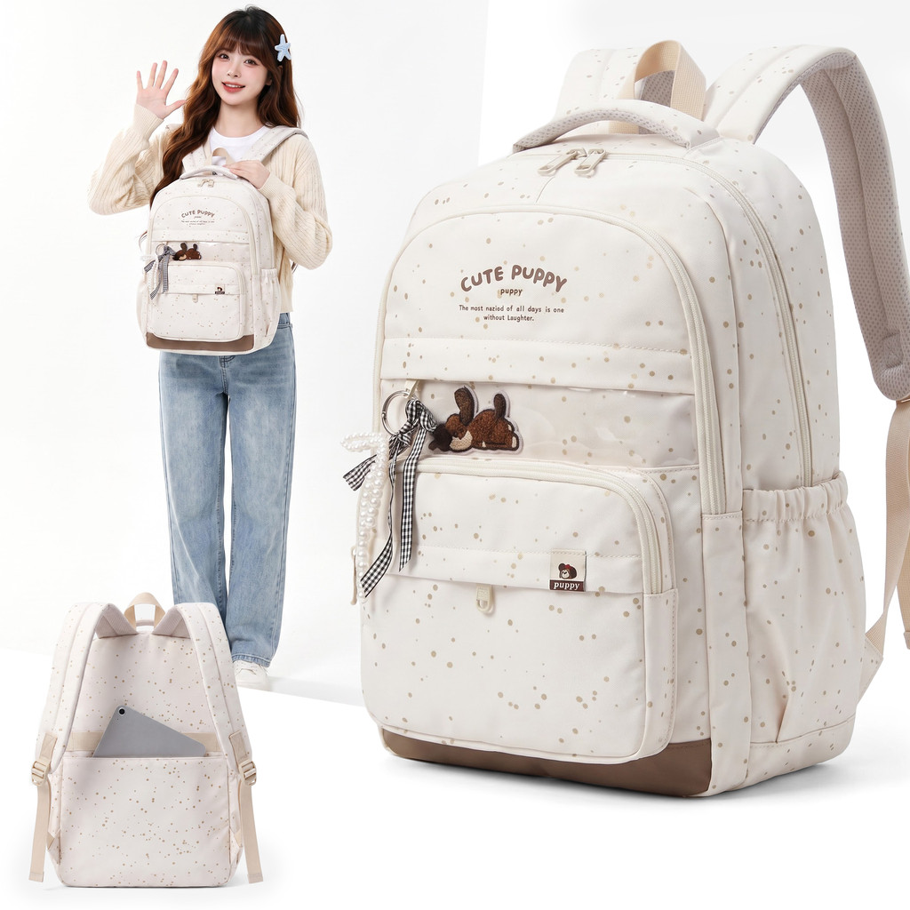 Balo đi học nữ ulzzang thời trang unisex cute cho học sinh cấp 2 3 sinh viên dễ thương S503