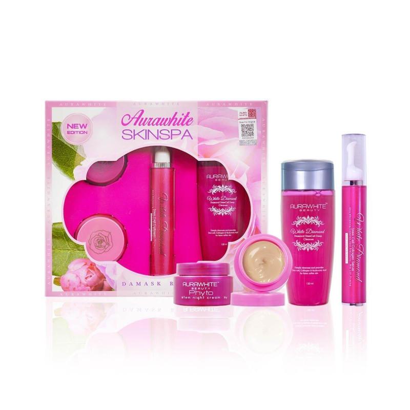 Buy AuraWhite Beauty Skin Spa 4 In 1 Set (For Whitening Brightening & Prevents Pimples, Acne, Scars) Singapore