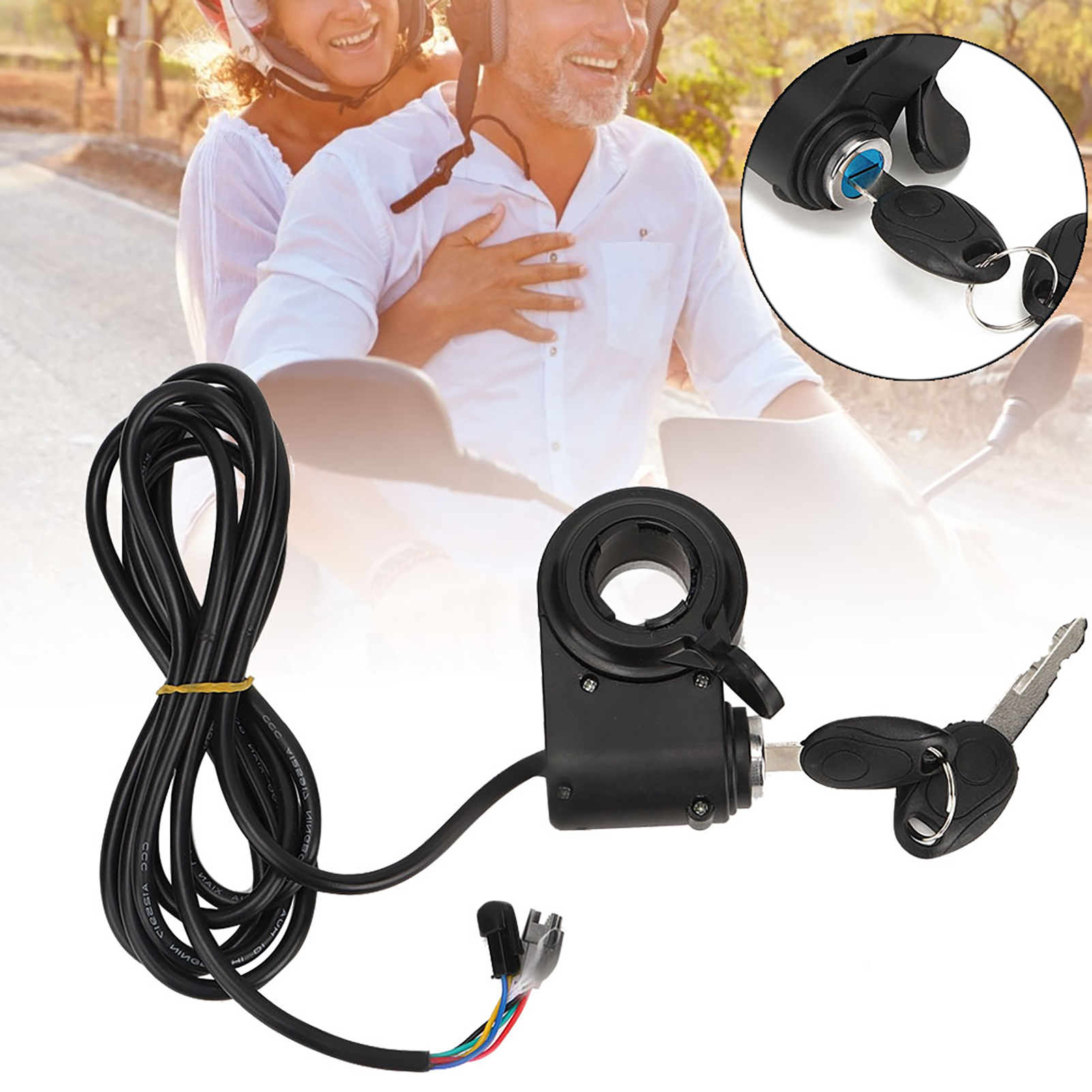 Phụ kiện xe tay ga xe tay ga xe tay ga xe Tay Nắm Bướm ga E-Bike xe đạp xe tay ga điện cho xe tay ga