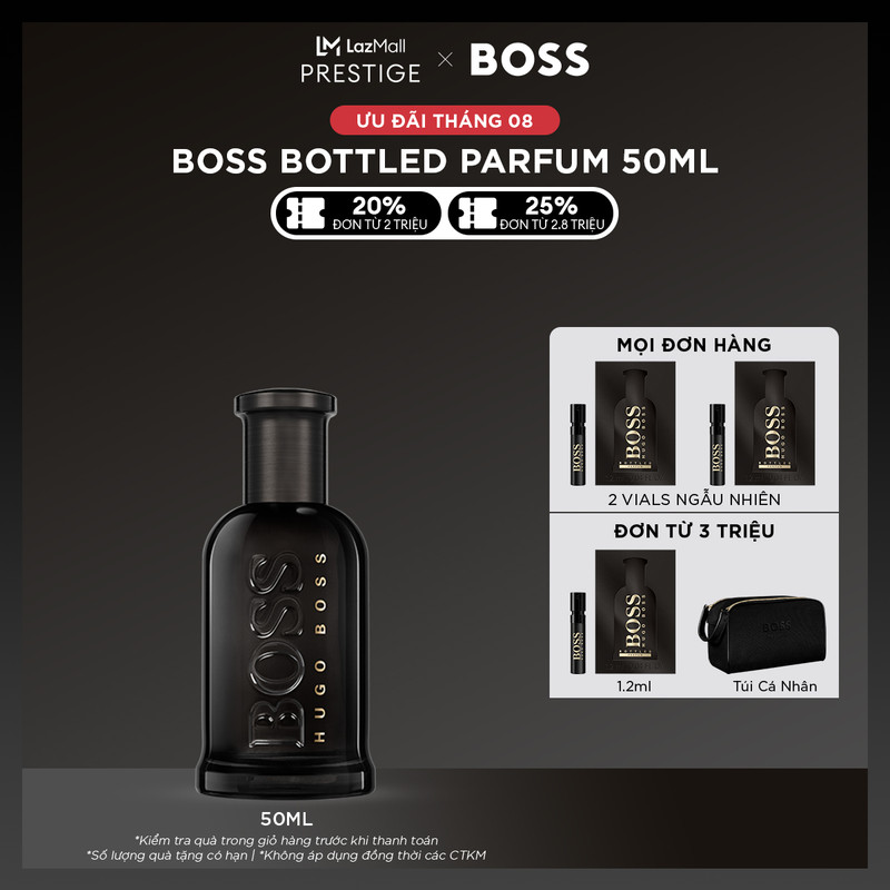 Nước hoa nam boss bottled parfum 50ml
