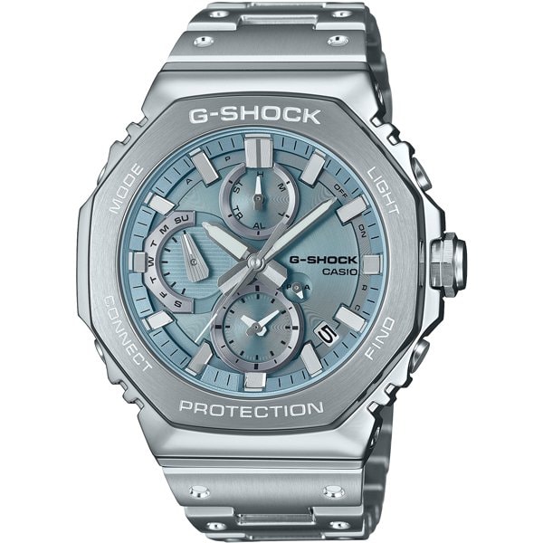 CASIO G-SHOCK GMC-B2100AD-2AJF [G-SHOCK GMC-B2100 SERIES FULL METAL Chronograph] Round Watch Silver Tough Solar *Solar Charge Metail Band ※Stainlessムクバンド/ワンプッシュ三つ折れ式中留/バンド装着可能サイズ：150～205mm Men's ราคา 35,973 บาท*ส่งฟรี