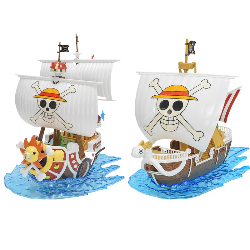 28cm One Piece Merry Figure Thousand Sunny Pirate Ship Navy Boat