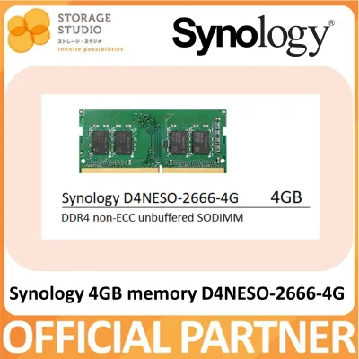 SYNOLOGY DDR4 4GB MEMORY, P/NO: D4NESO-2666-4G. Singapore Local 1 Year Warranty **SYNOLOGY OFFICIAL PARTNER**