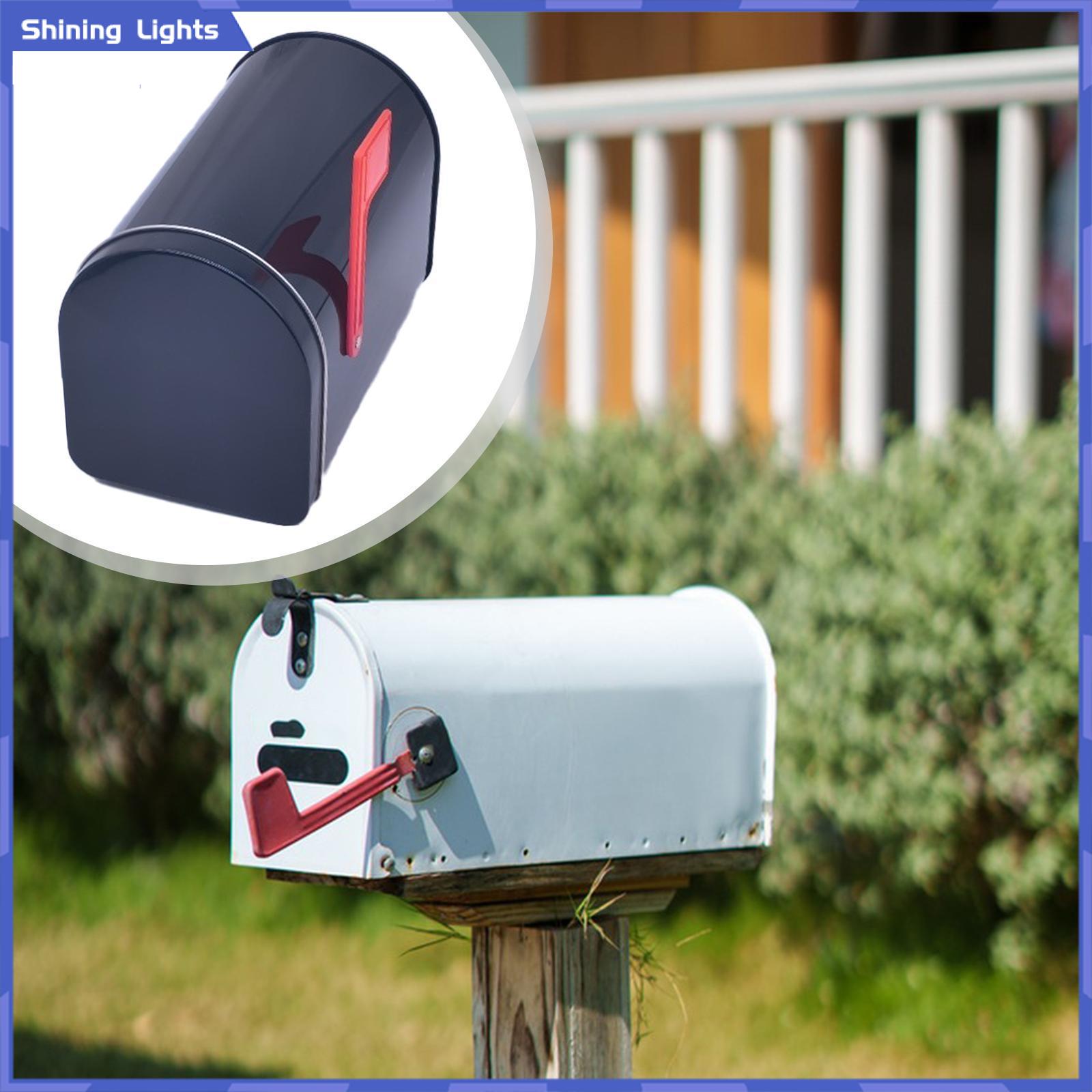 Retro Wall Mounted Mailbox - Iron, Weatherproof, Large Capacity