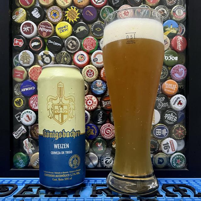Bia Konigsbacher Weizen 5.1% - nhập khẩu Đức - 1 lon 500ml