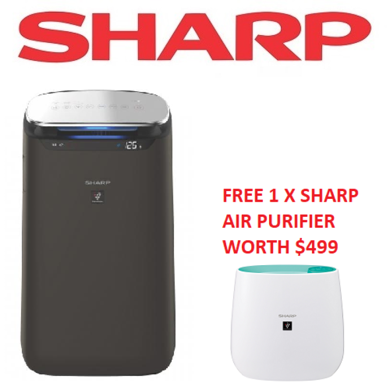 SHARP FP-J80E-H 62m² AIR PURIFIER WITH AloT FUNCTION Singapore