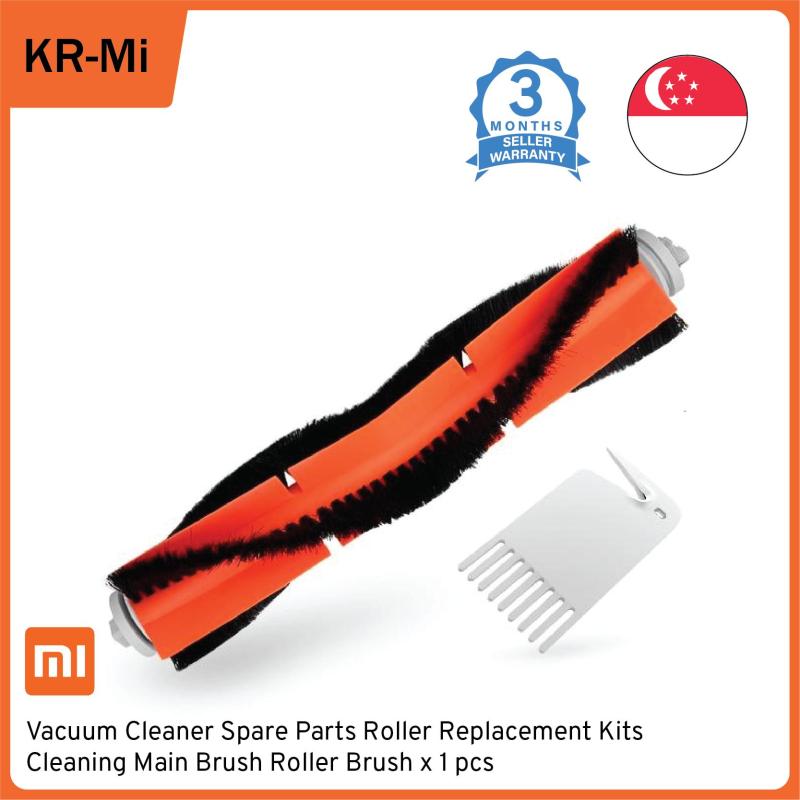 Xiaomi Robot Vacuum Cleaner Spare Parts Roller Replacement Kits Cleaning Main Brush Roller Brush x 1 pcs Singapore