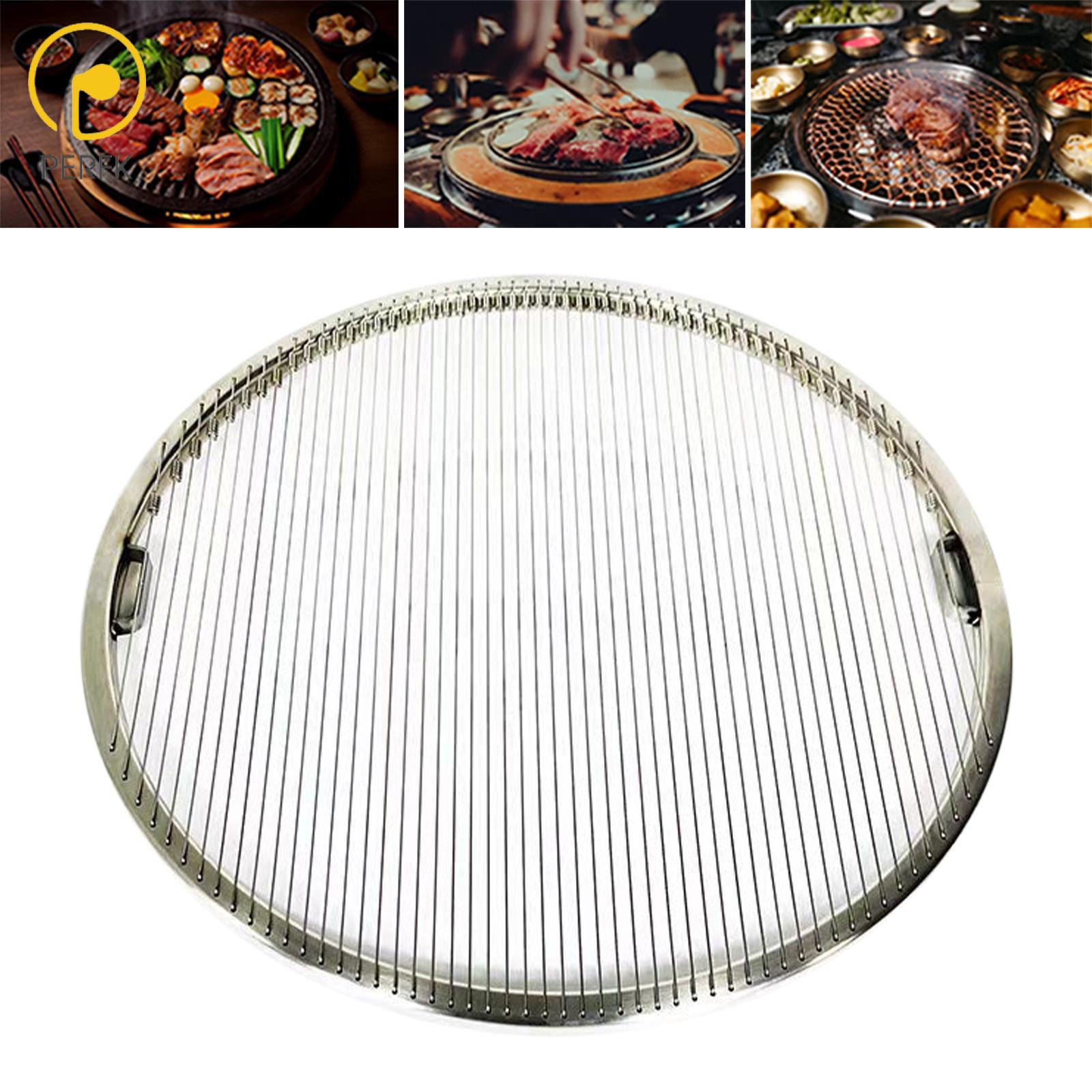 Perfk Barbecue Net Grilling Tool Multipurpose Nonstick Reusable Lightweight Easy Clean BBQ Tool for Camping Restaurant Veggie Steak ราคา 496 บาท*ส่งฟรี