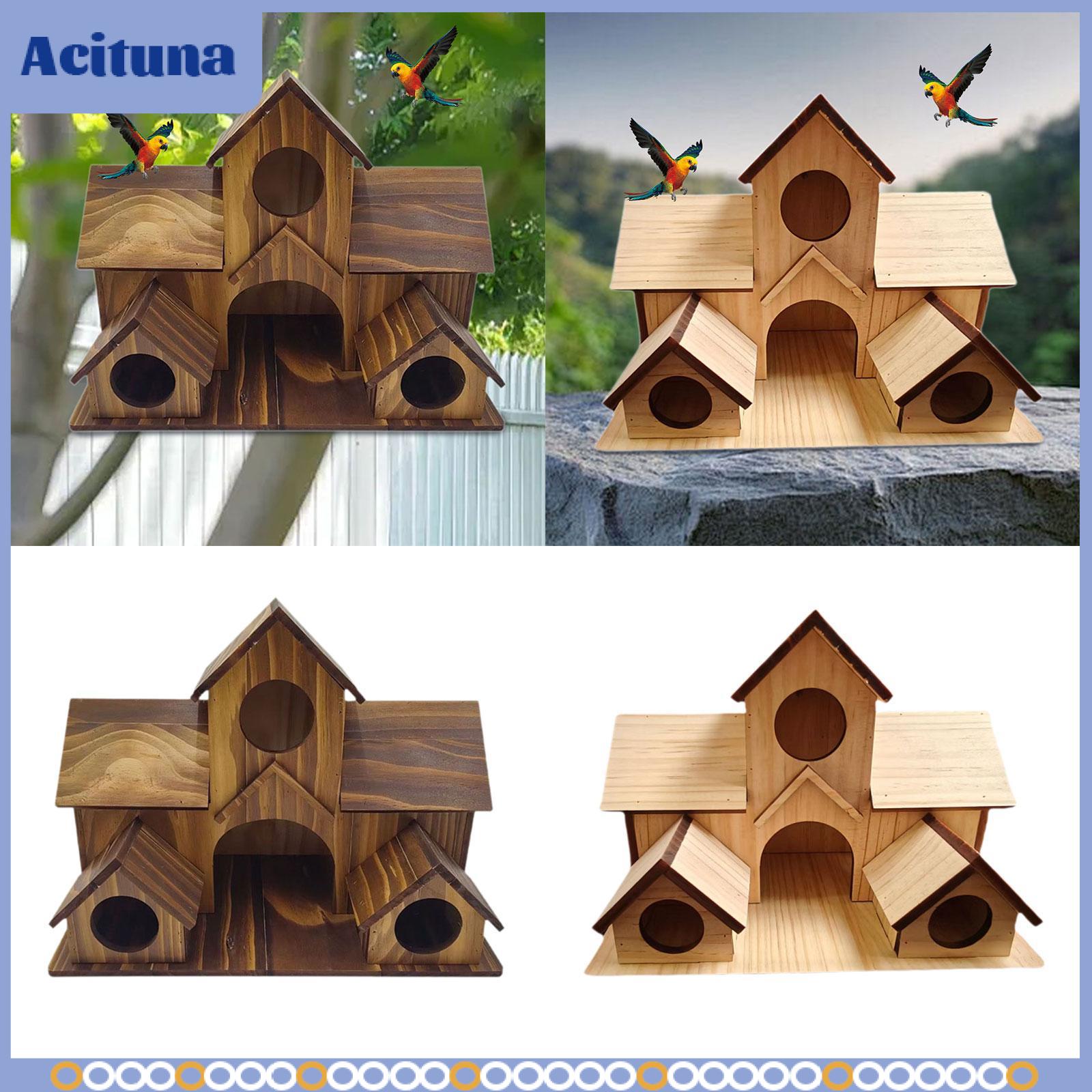 Bird House for Outside Outdoor Birdhouse Room Hummingbird Nest Hummingbird Nesting for Outdoor Yard Patio Backyard Garden ราคา 8,045 บาท*ส่งฟรี