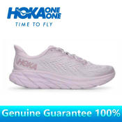 Hoka Bondi 8 Lavender Sports Shoes - Comfortable and Stylish