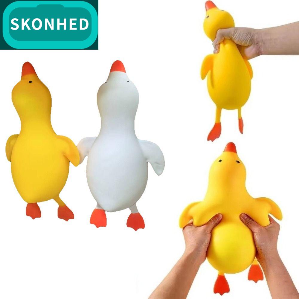 SKONHED สกิวชี่ ของเล่นสควิชชี่รูปเป็ด สัตว์น่ารัก ต้านความเครียด ดั๊ก พินช์ เล สร้างสรรค์ ค่อยๆ คืนตัว ของเล่นบีบแบบคืนตัวช้า สำหรับเด็กและผู้ใหญ่ ราคา 276 บาท*ส่งฟรี